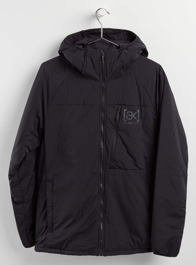 Black Burton [ak] Helium Hooded Stretch Insulated Men's Ski Jackets | XHQUVP582