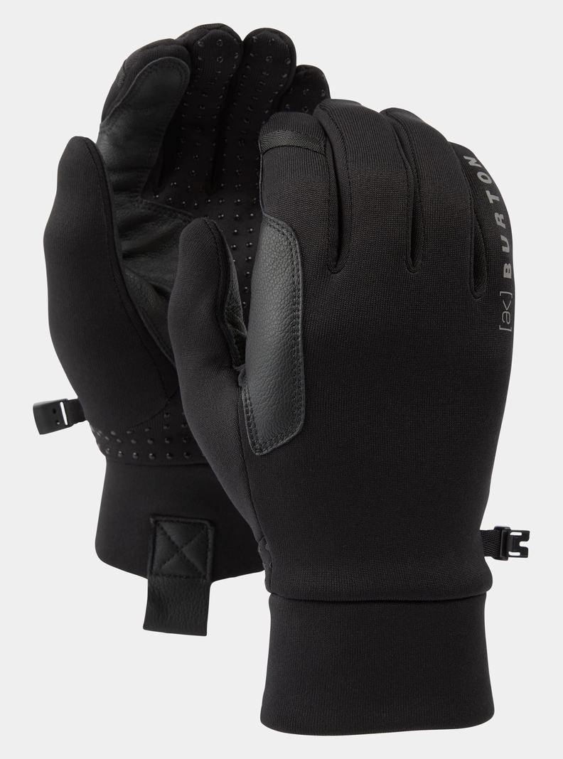 Black Burton [ak] Helium Midweight Gloves Men's Ski Gloves | PDQRBA578