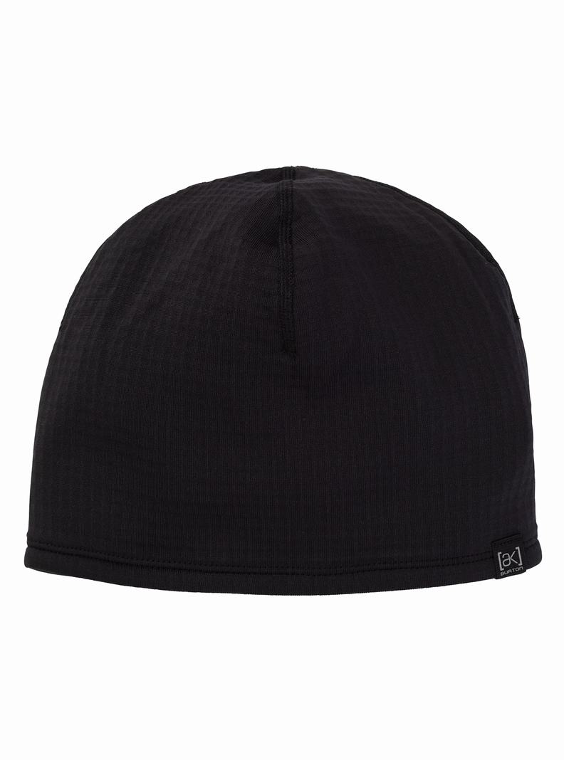 Black Burton [ak] Helium Power Grid™ Men's Beanie | SVALRF572