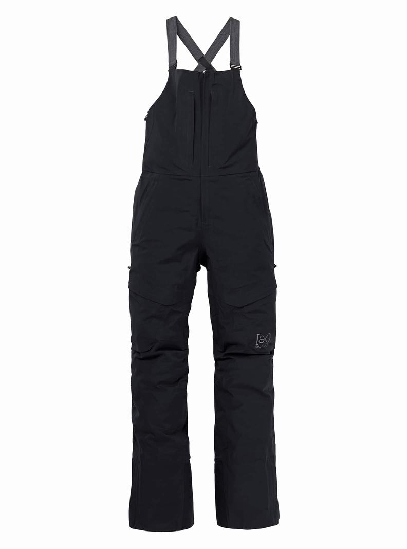 Black Burton [ak] Kimmy GORE‑TEX 3L Stretch Women's Bibs | RXYZTS362