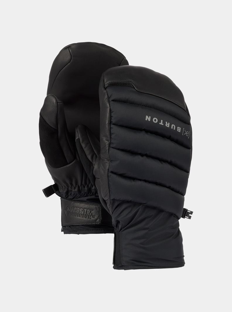 Black Burton [ak] Oven GORE-TEX Infinium™ Men's Ski Mittens | QGNDAW416