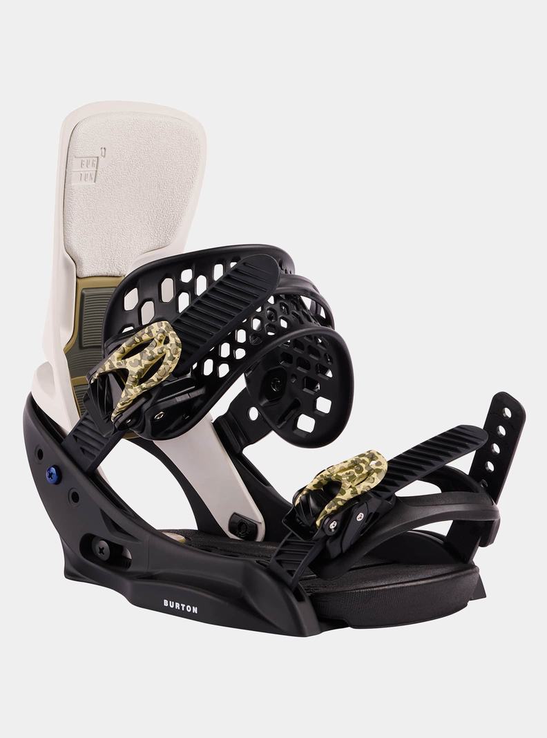 Black / White Burton Lexa X EST® Women's Snowboard Bindings | IMPOVC184