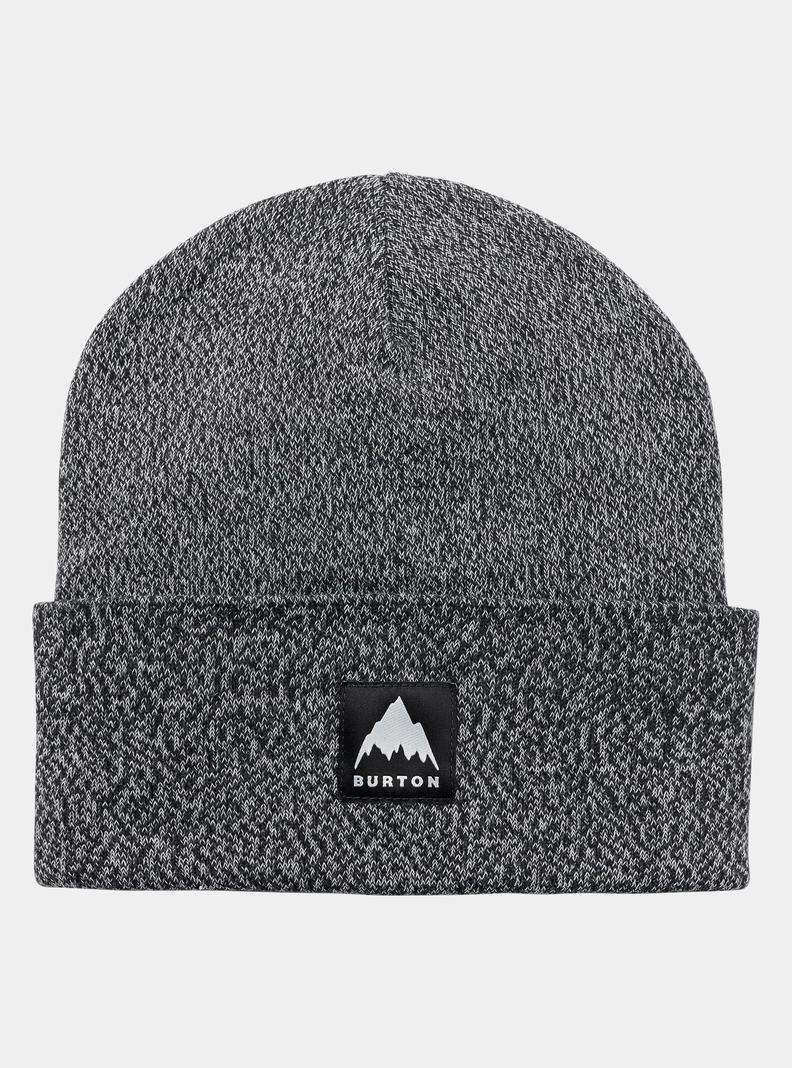 Black / White Burton Recycled Kactusbunch Tall Men's Beanie | QGOBFX680