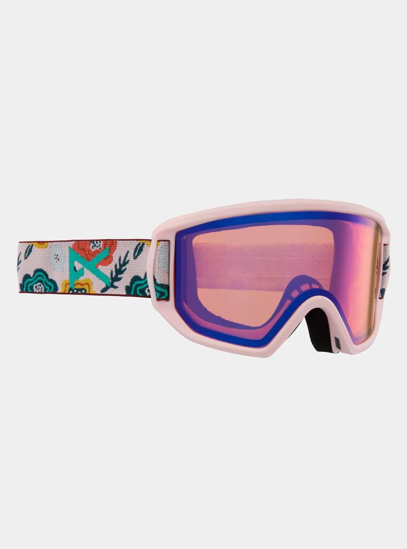 Blue / Burton Anon Relapse Jr. Goggles + MFI® Face Mask Kids' Ski Goggles | KRCOSD437