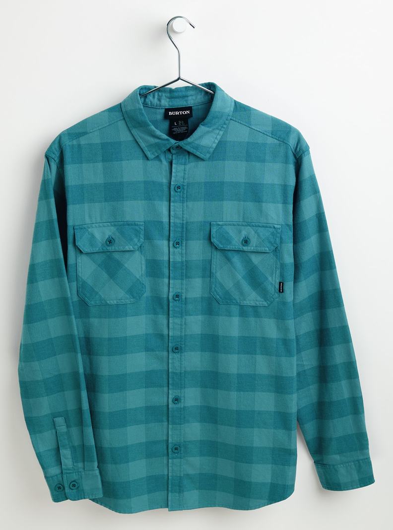 Blue Burton Brighton Flannel Men's Shirts | ARXZGH721