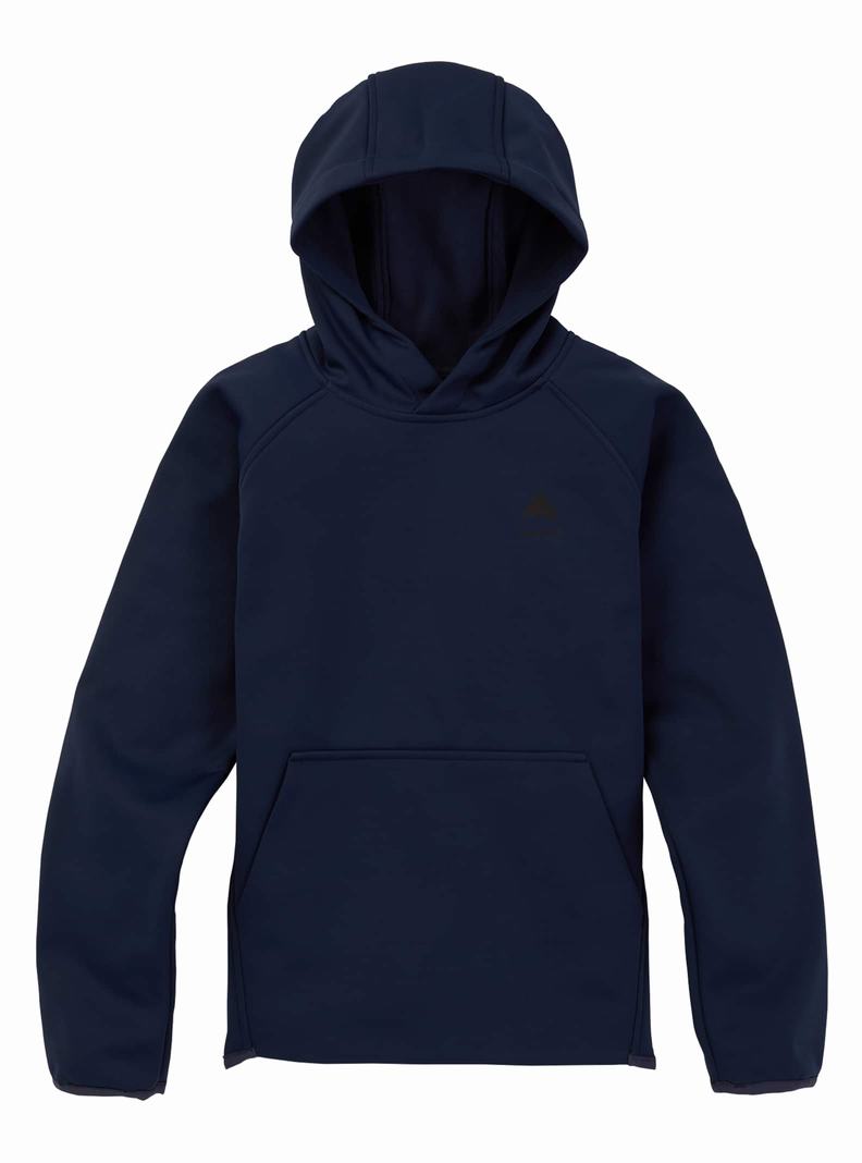 Blue Burton Crown Weatherproof Pullover Fleece Kids' Sweatshirts | TYZCID605