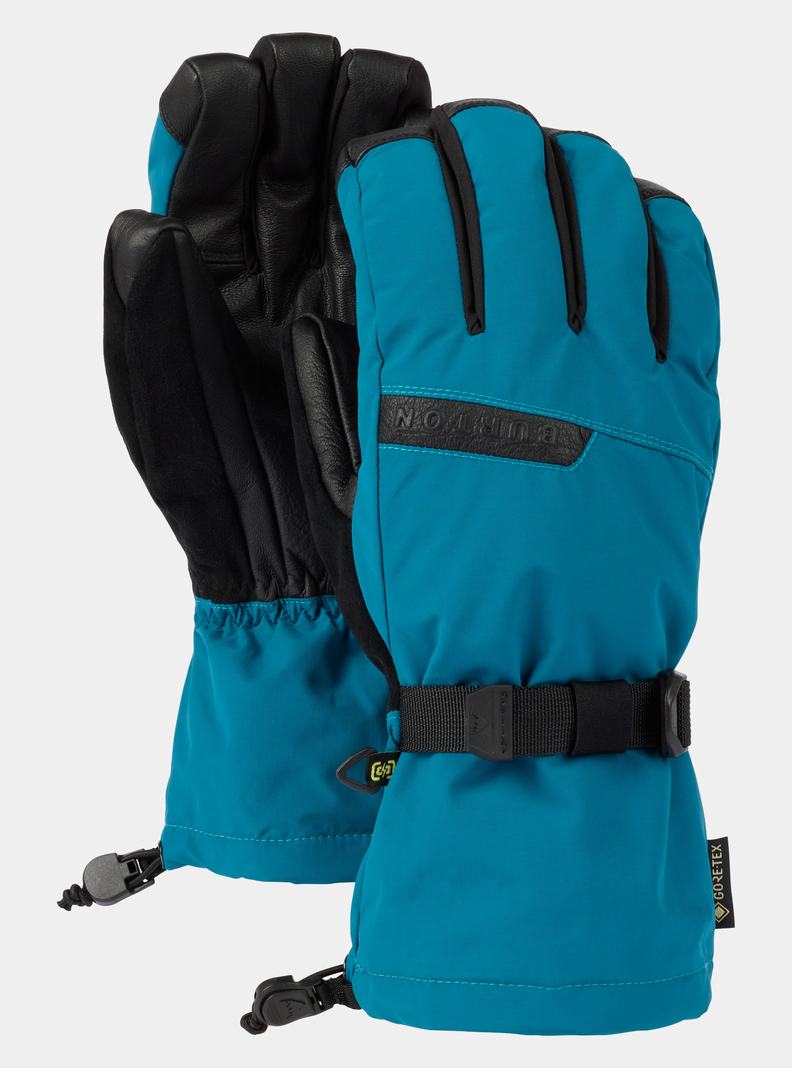 Blue Burton Deluxe GORE‑TEX Men's Ski Gloves | IHYZQF509