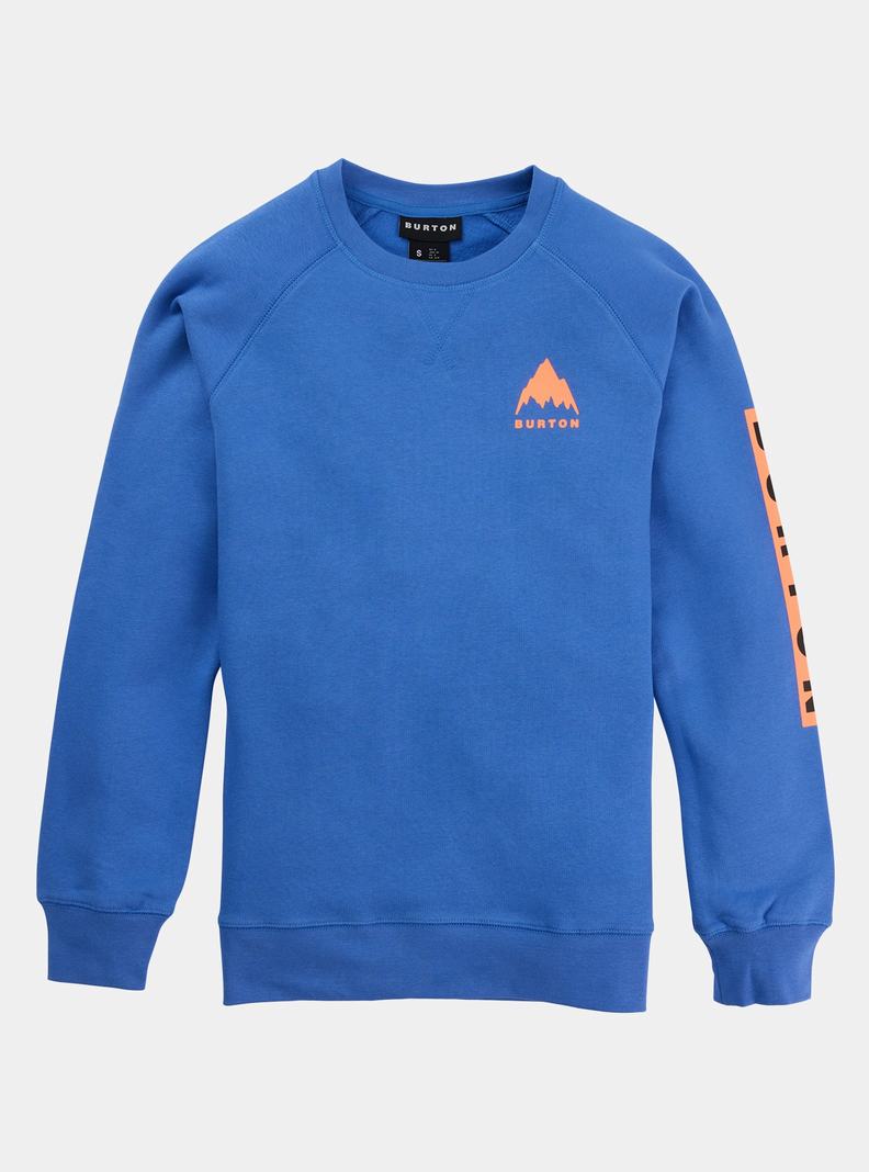 Blue Burton Elite Women's Sweatshirts | CTIRDH146