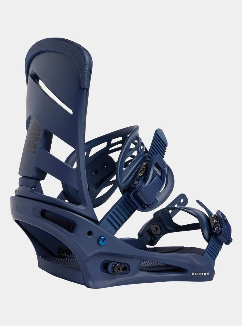 Blue Burton Mission Re:Flex Men's Snowboard Bindings | AESWJY407