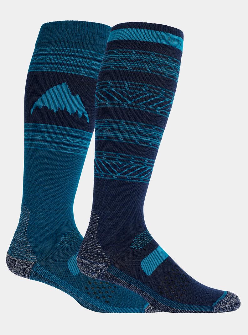 Blue Burton Performance Lightweight (2 Pack) Men's Socks | LSNWTE816