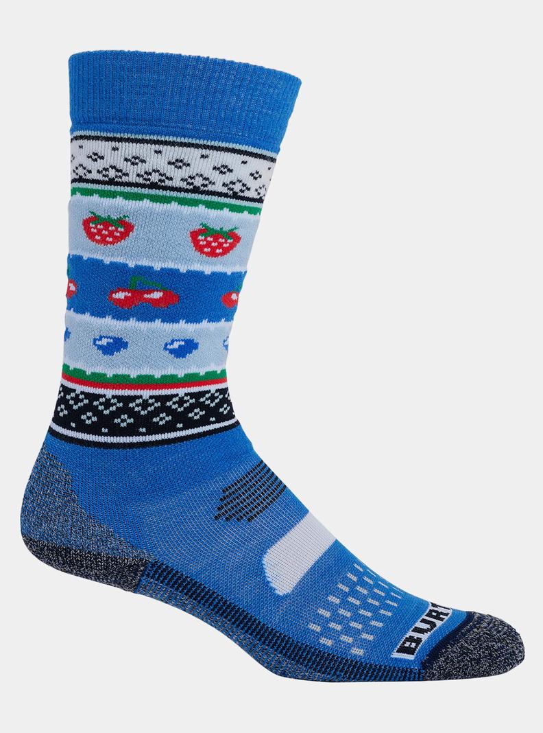 Blue Burton Performance Midweight Kids' Socks | NPZEYR025