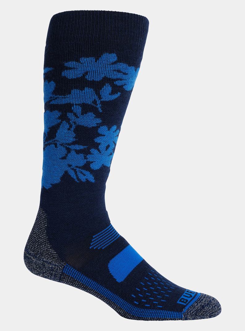 Blue Burton Performance Midweight Women's Socks | RTJKIQ897