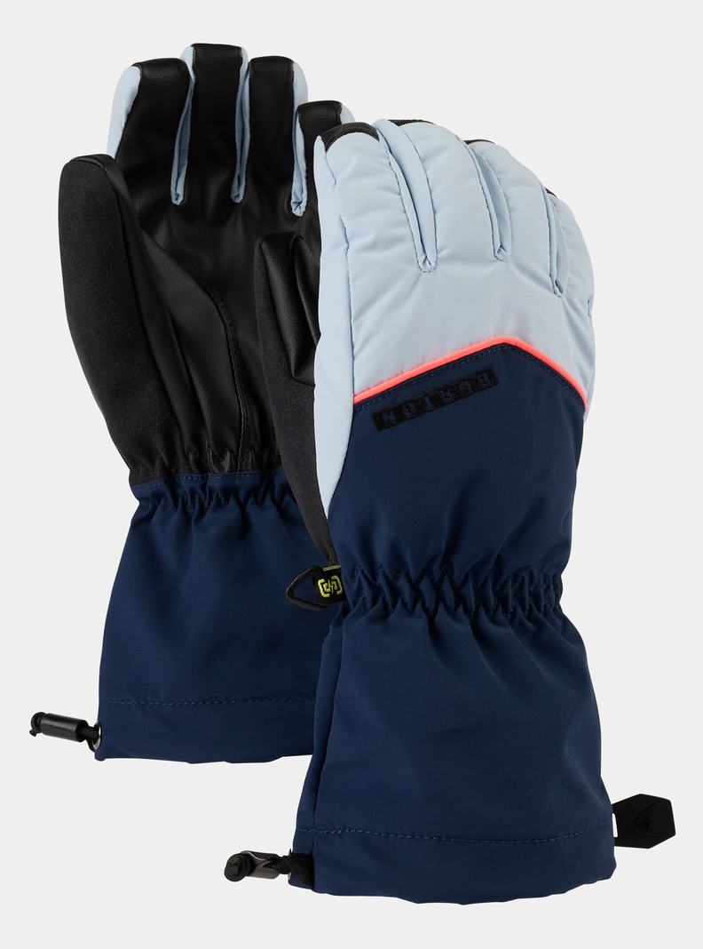 Blue Burton Profile Kids' Ski Gloves | JFCXWM823