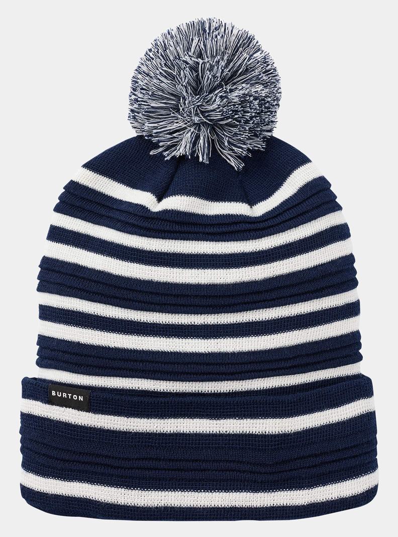 Blue Burton Recycled Ottoman Rib Men's Beanie | XFMYHB679