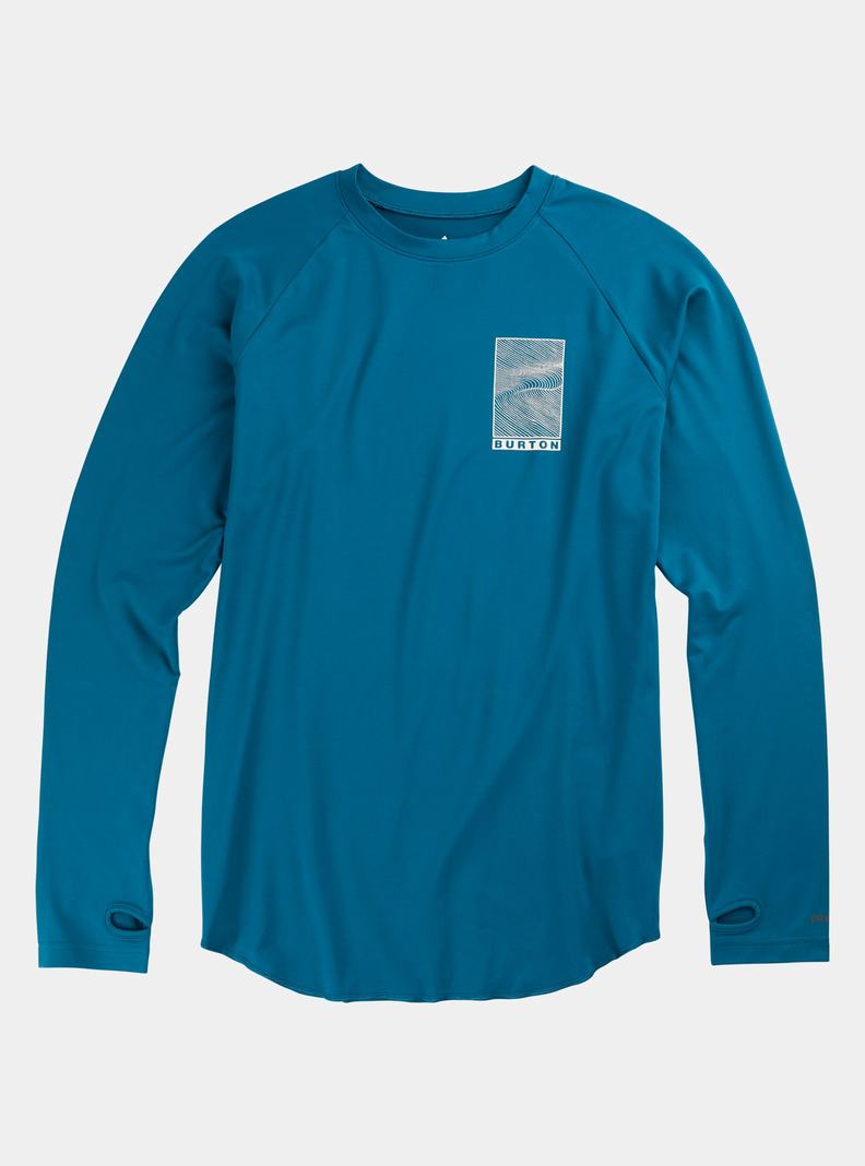 Blue Burton Roadie Men's Base Layer Top | LYCPOK543