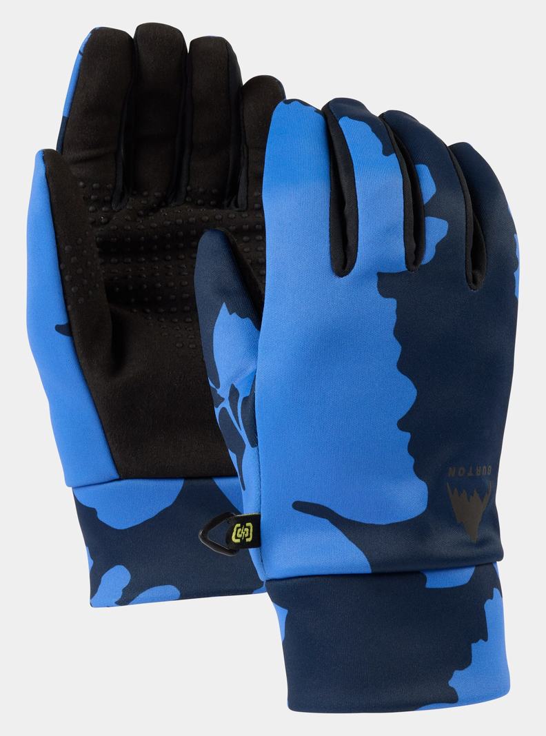 Blue Burton Touch-N-Go Glove Liner Women's Ski Gloves | FNPUGJ089