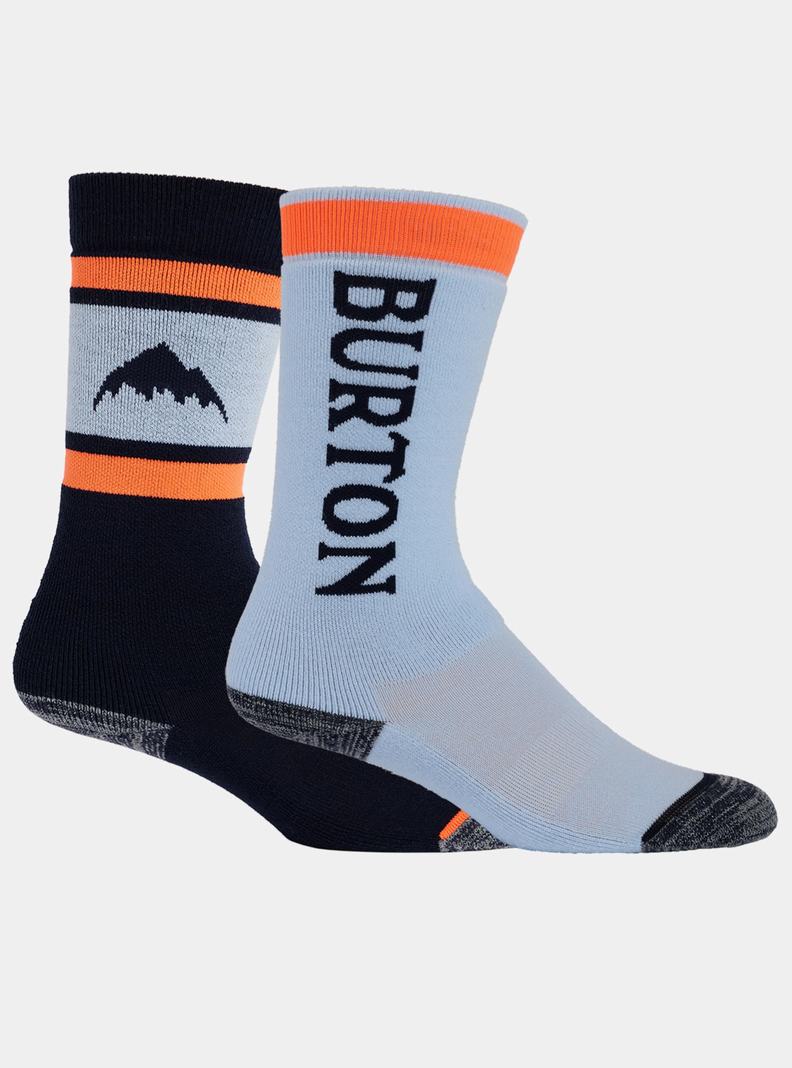 Blue Burton Weekend Midweight (2 Pack) Kids' Socks | GOZBJF506