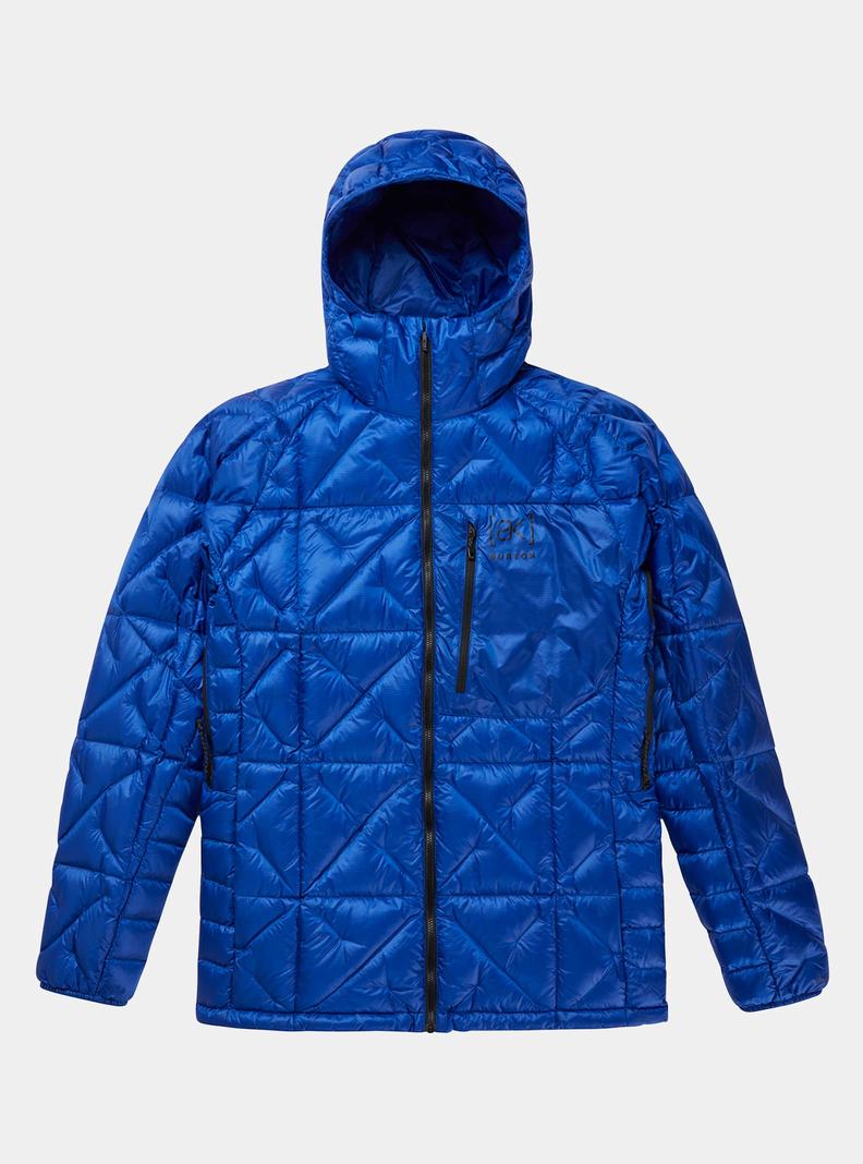 Blue Burton [ak] Baker Hooded Down Men's Ski Jackets | ILNSHP589