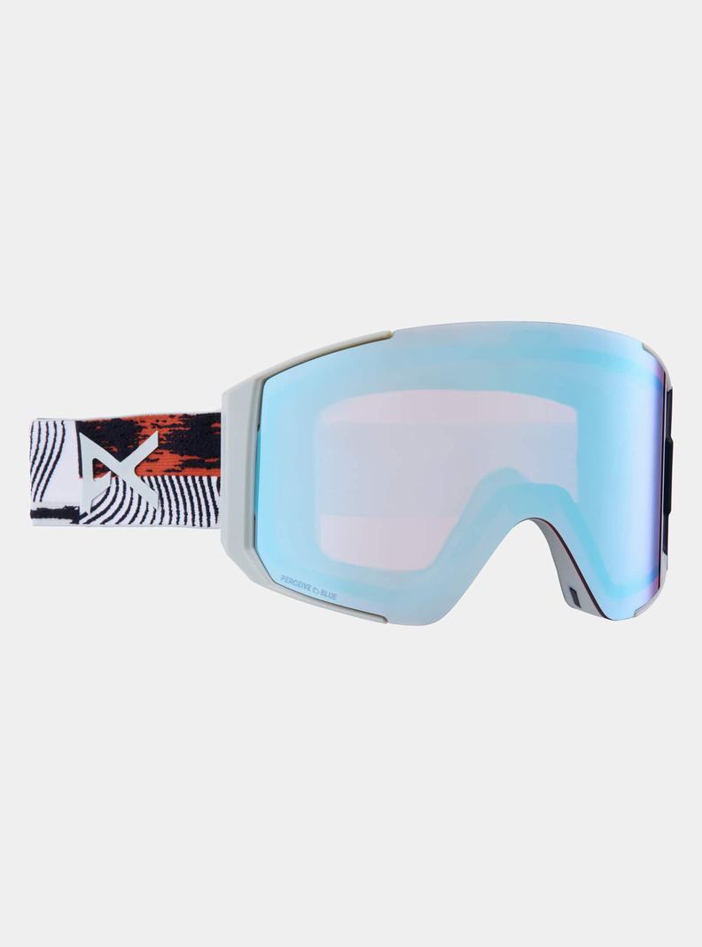 Blue / Pink / Burton Anon Sync Goggles + Bonus Lens Women's Ski Goggles | ASMGHN809