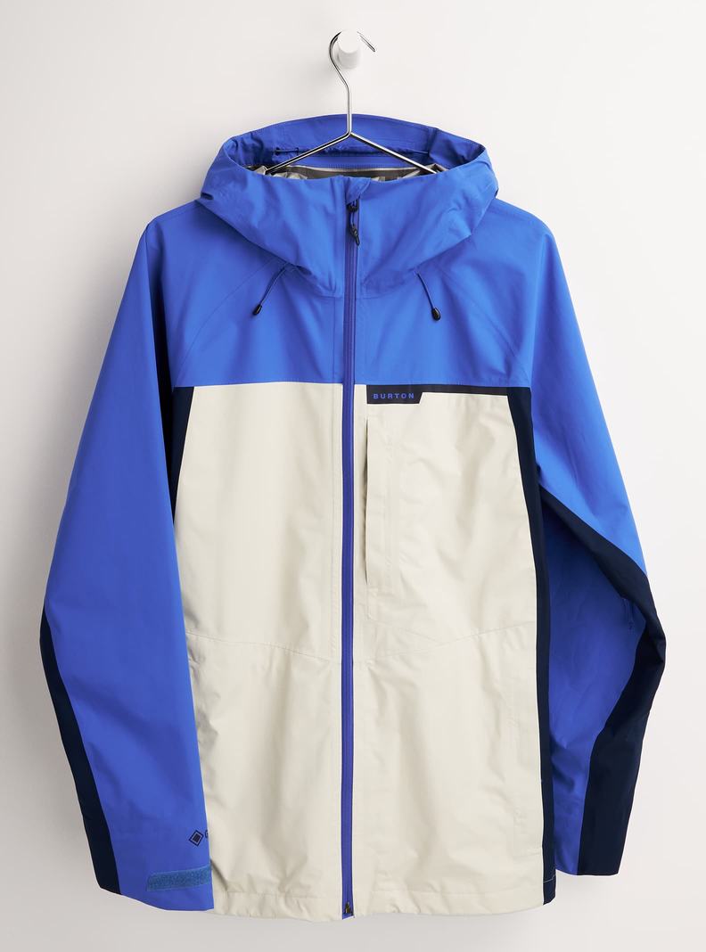 Blue / Silver Green Burton Veridry GORE-TEX 2L Rain Men's Ski Jackets | OTPNGL918