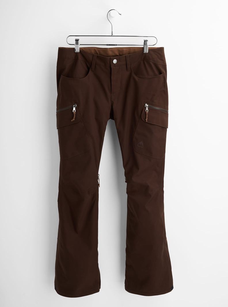 Brown Burton Gloria Insulated Women's Ski Pants | LDJXQG143