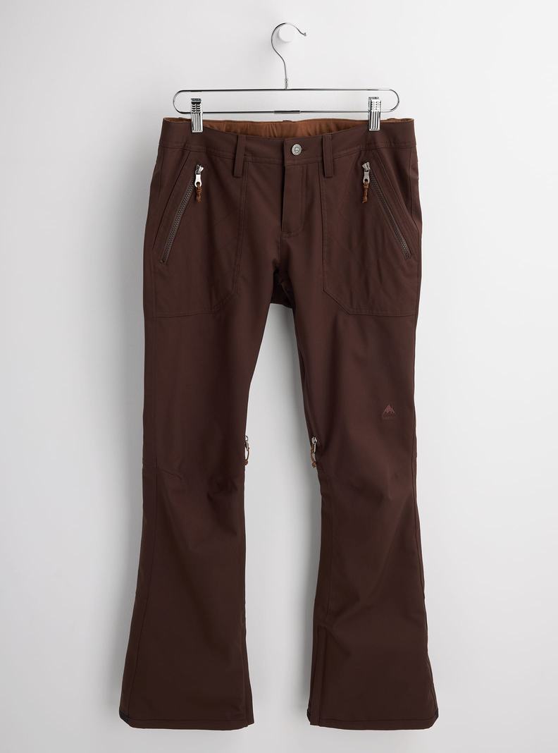 Brown Burton Vida Women's Ski Pants | GUOJBE137