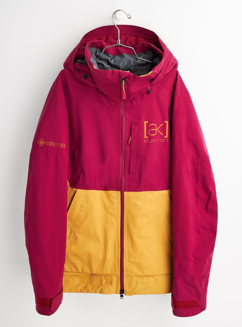 Brown Purple / Yellow Burton [ak] Kimmy GORE-TEX 3L Stretch Women's Ski Jackets | QIWLMS784