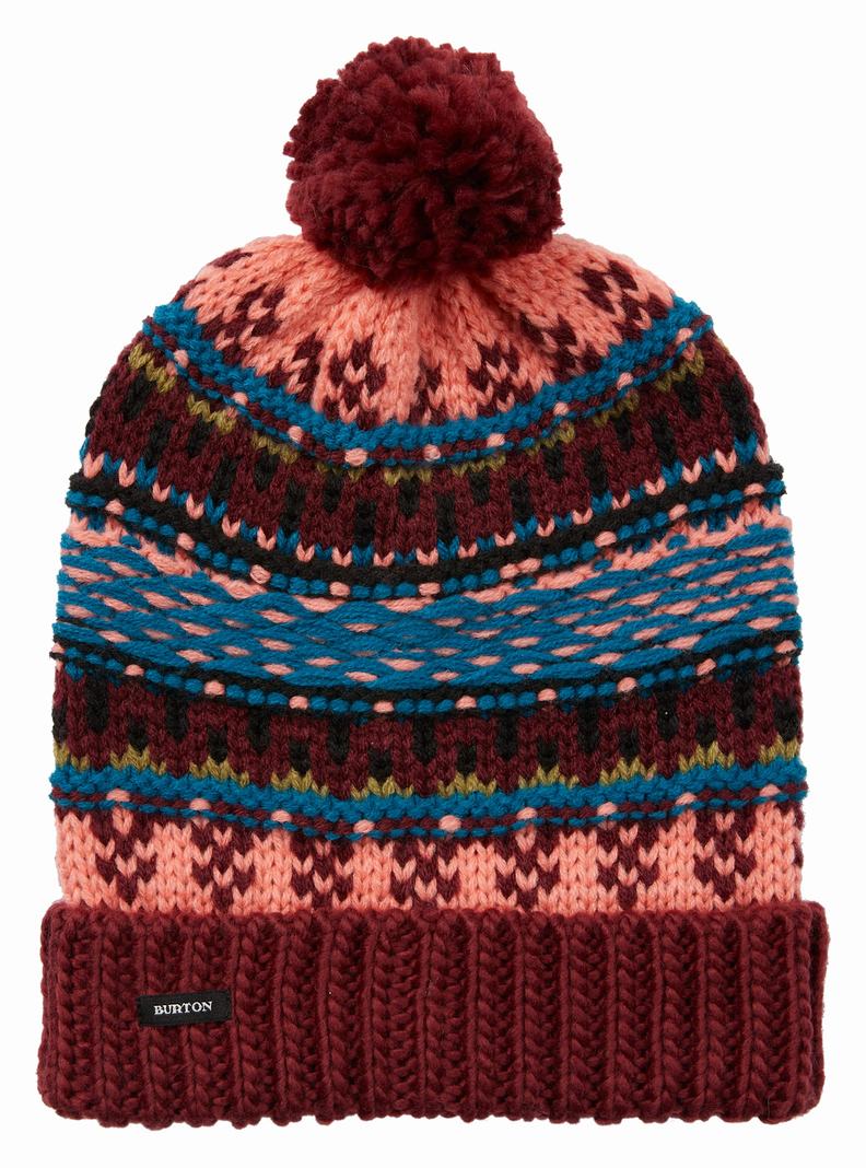 Burgundy Burton Walden Kids' Beanie | FZYCIW628