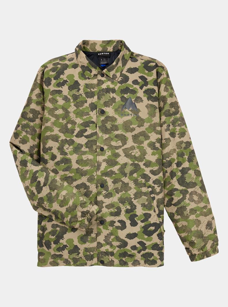 Camo Burton Coaches Men's Ski Jackets | KPRXZM078