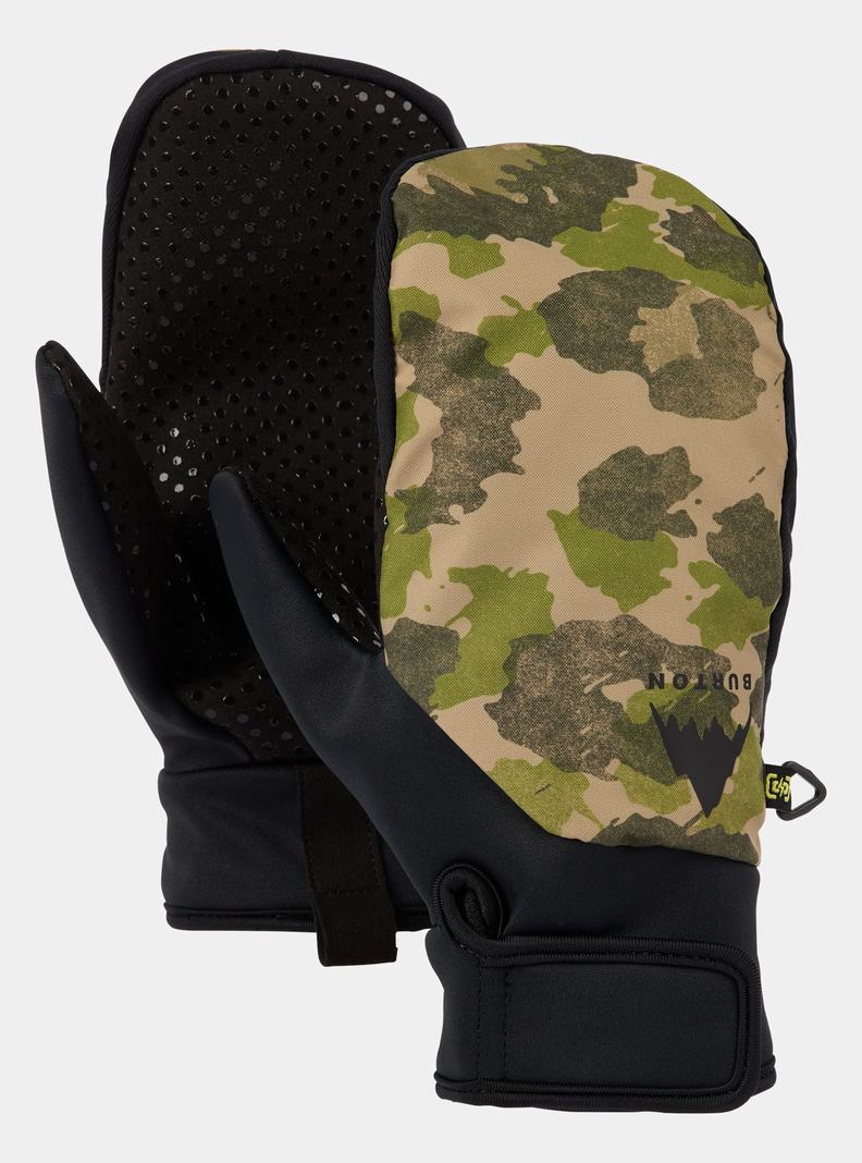 Camo Burton Park Men's Ski Mittens | UYVPDB603