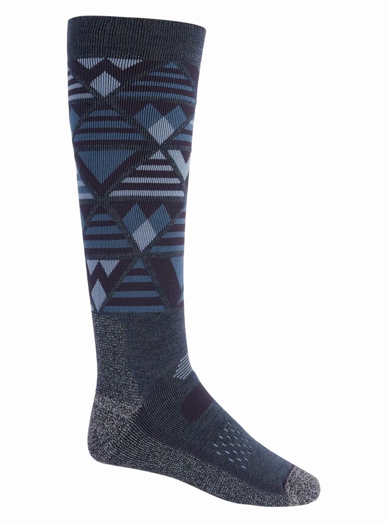 Dark Burton Performance Midweight Men's Socks | NUTQBH195