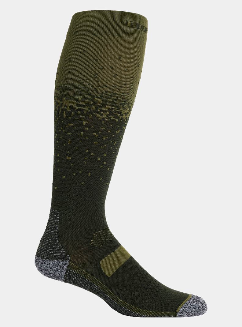 Deep Green Burton Performance Ultralight Men's Socks | TQHJGA527