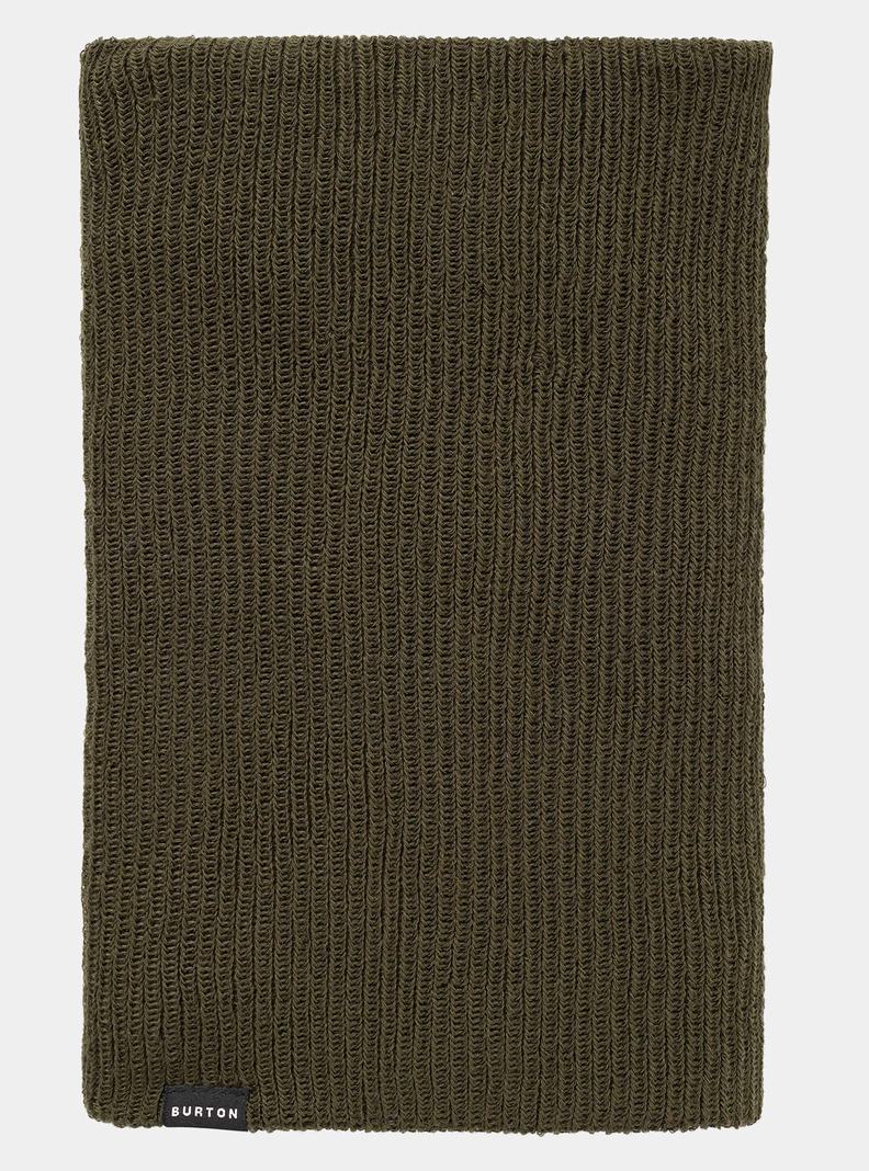 Deep Green Burton Recycled All Day Long Neck Warmer Men's Neck Warmer | DMAXUK268