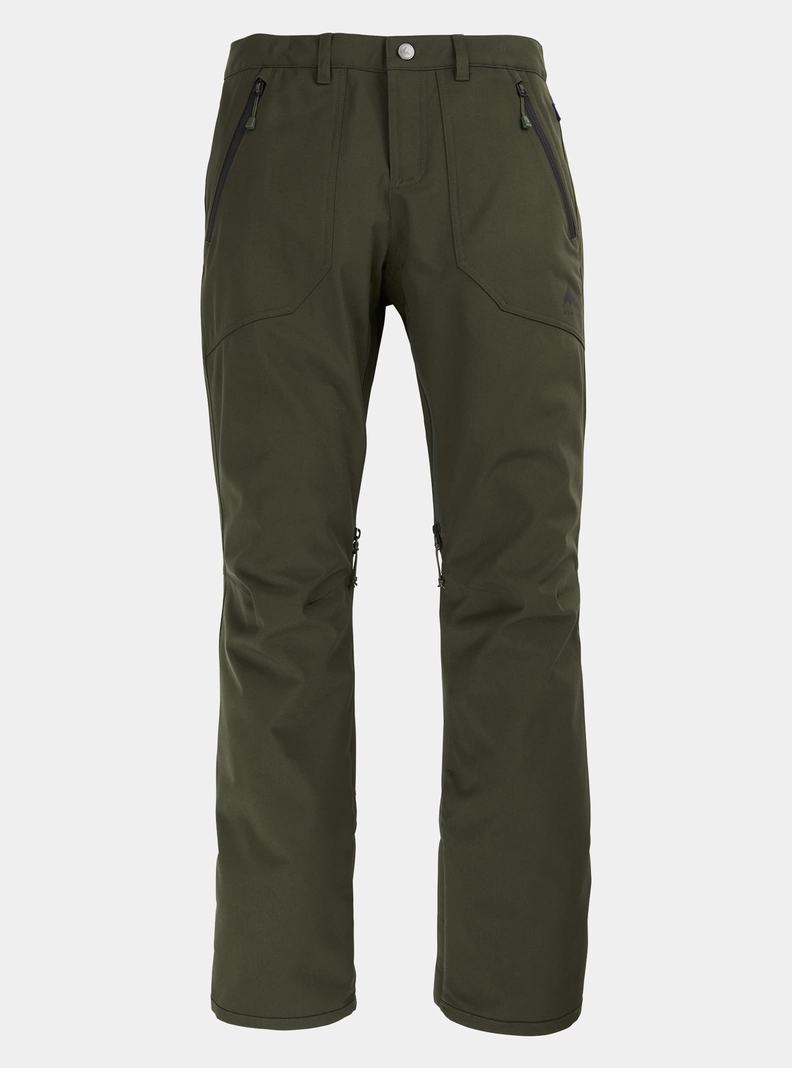 Deep Green Burton Vida 2L Women's Ski Pants | ORQVIN749