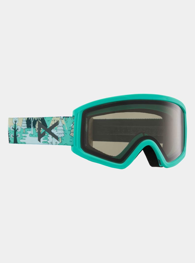 Green Burton Anon Tracker 2.0 Kids' Ski Goggles | XSFBRH186