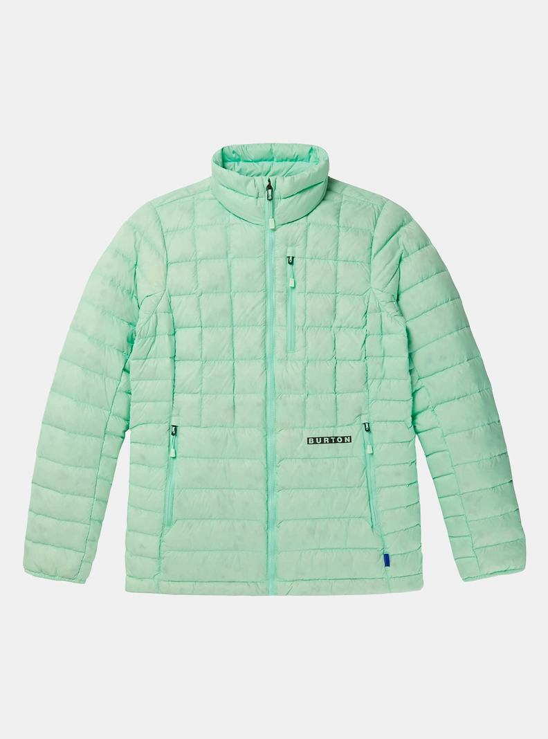 Green Burton Mid-Heat Insulated Down Women's Ski Jackets | MAECXR804