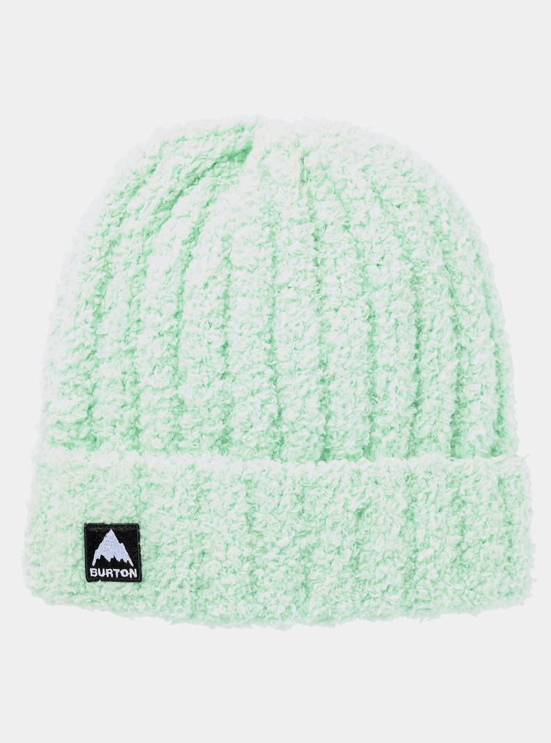 Green Burton Plush Men's Beanie | VMXIWF670