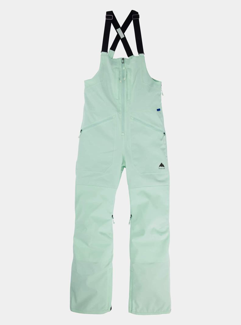 Green Burton Reserve Stretch 2L Women's Bibs | XVBYST724