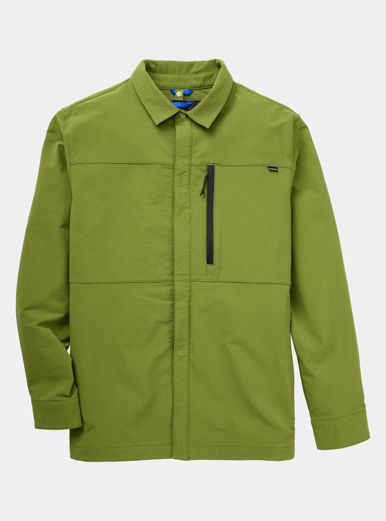 Green Burton Winter Shelter Three-In-One Top Men's Shirts | MAVGPW397