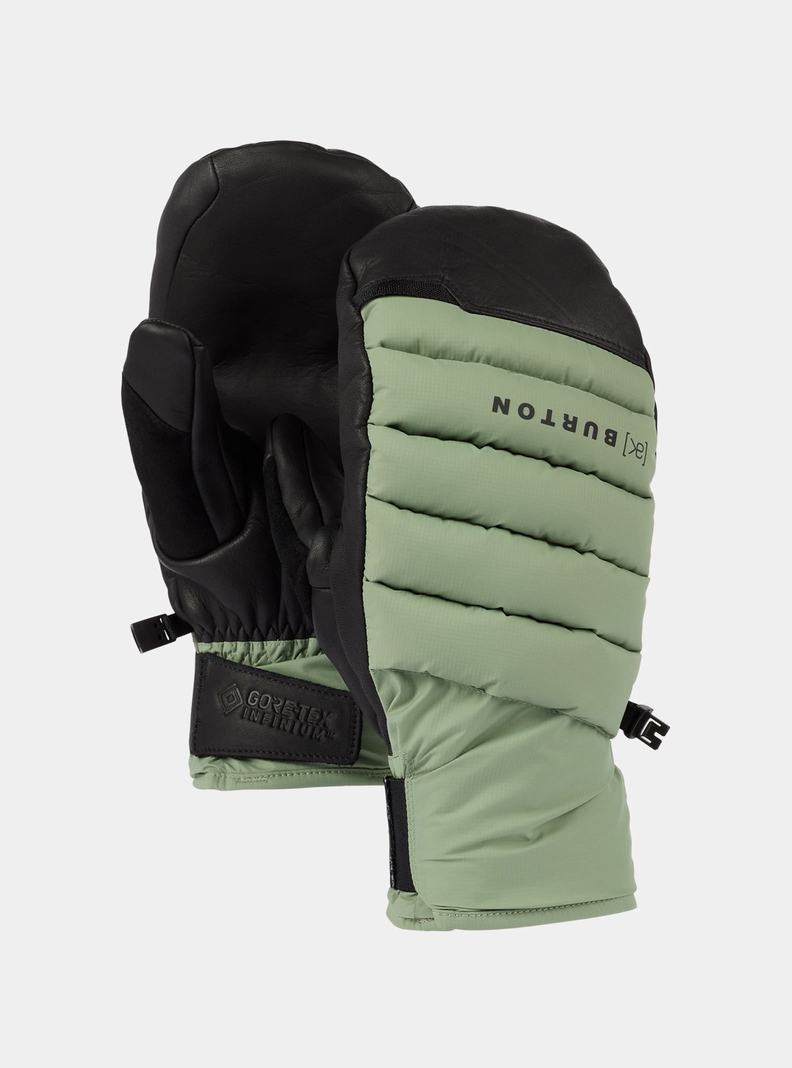 Green Burton [ak] Oven GORE-TEX Infinium™ Women's Ski Mittens | GFUHZA743