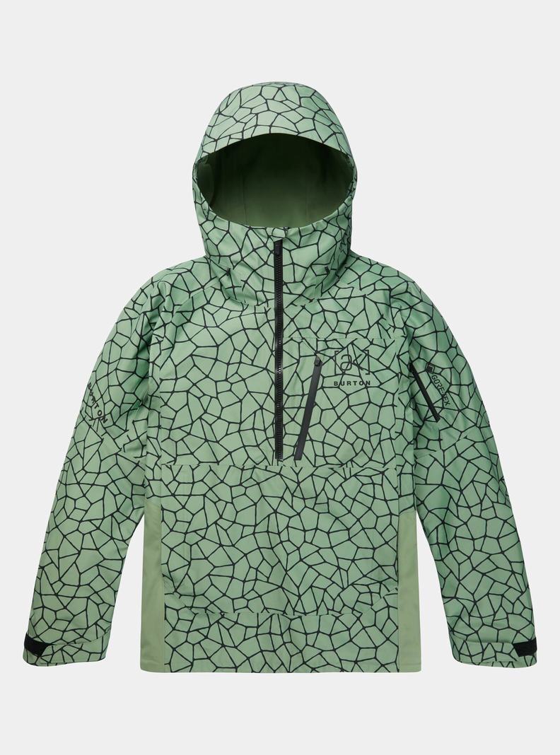 Green Burton [ak] Velocity GORE‑TEX 2L Anorak Men's Ski Jackets | OZPAJR187