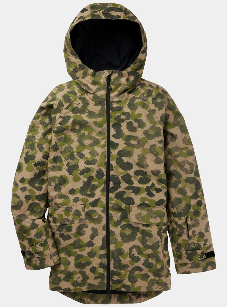 Green / Camo Burton Lalik 2L Women's Ski Jackets | JAEGXL940