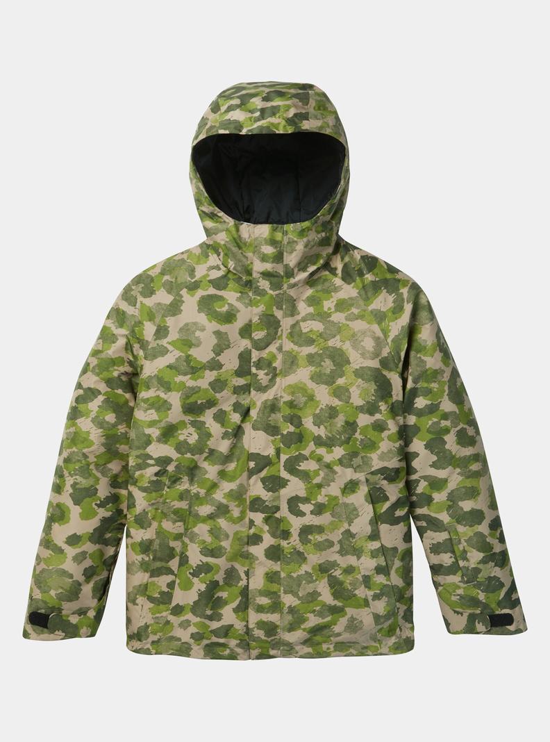 Green / Camo Burton Powline GORE‑TEX 2L Insulated Women's Ski Jackets | LGWMUT719