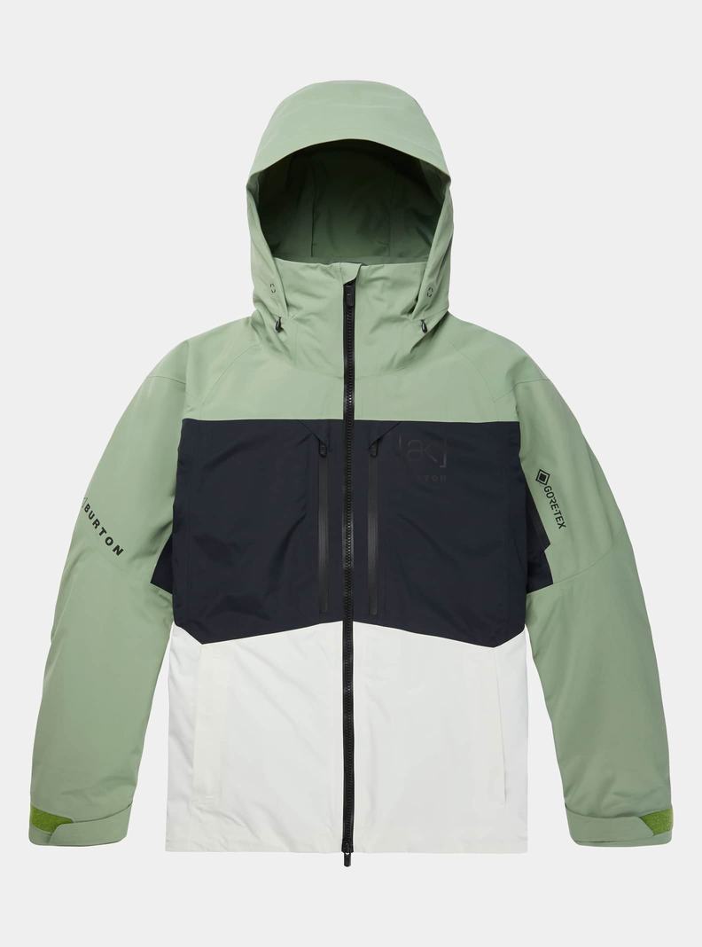 Green / White / Black Burton [ak] Swash GORE‑TEX 2L Men's Ski Jackets | VACIRT519