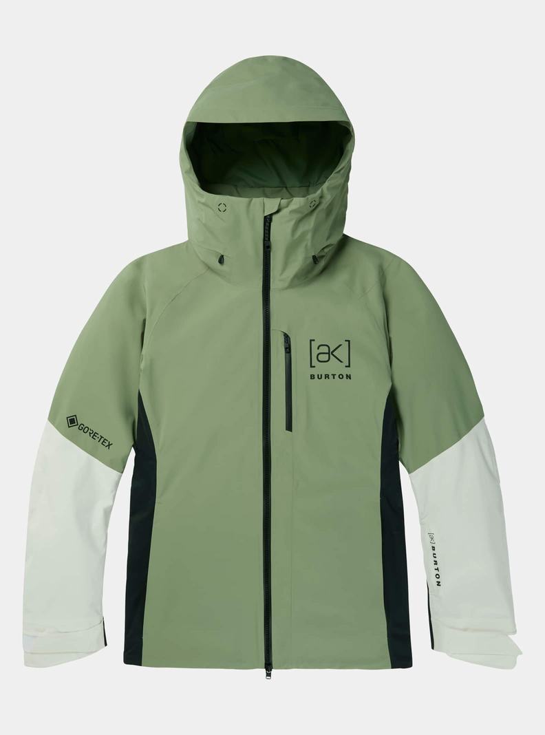 Green / White / Black Burton [ak] Upshift GORE-TEX 2L Women's Ski Jackets | WIVMEX106