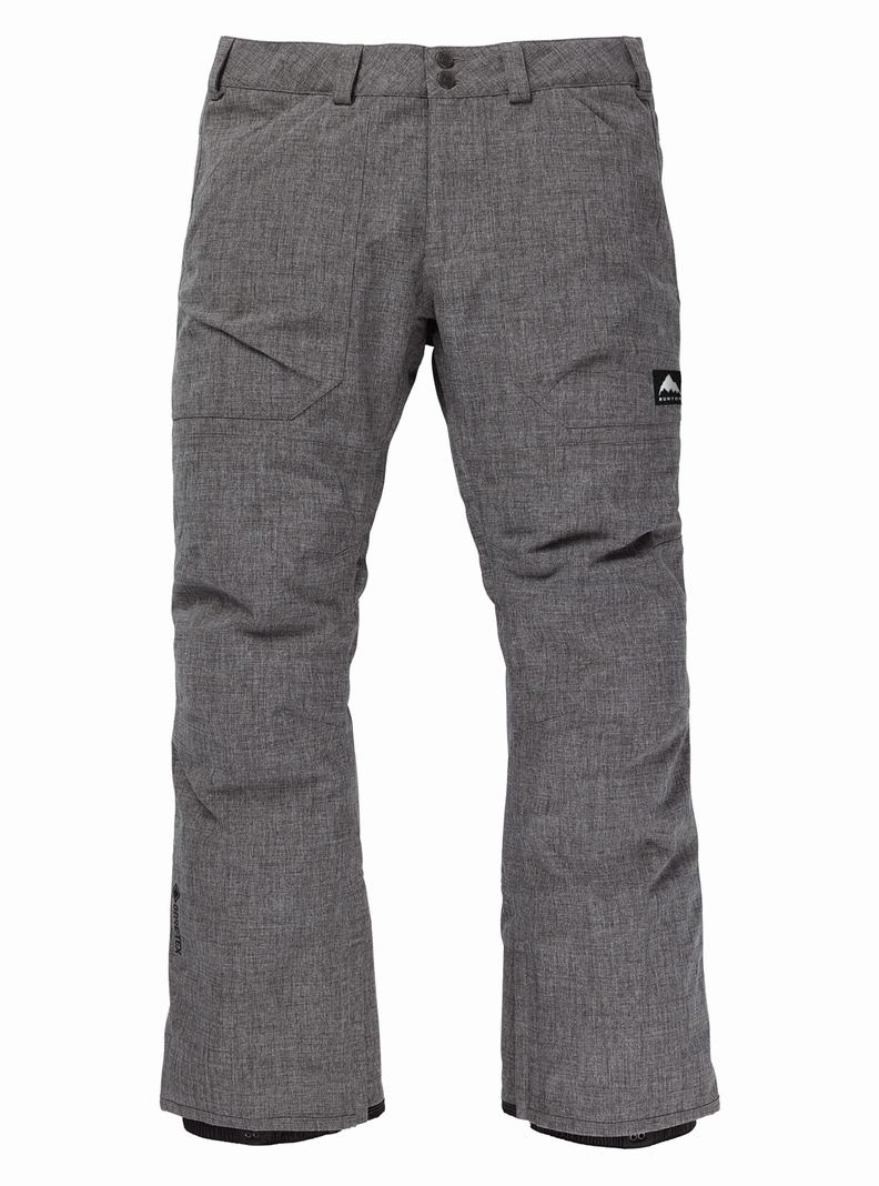 Grey Burton Ballast GORE‑TEX 2L (Short) Men's Ski Pants | VYMFCT078