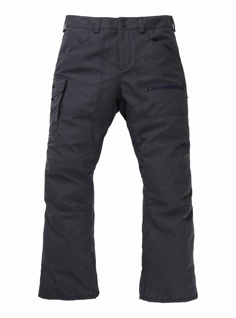 Grey Burton Covert Insulated Men's Ski Pants | YSKUFE075