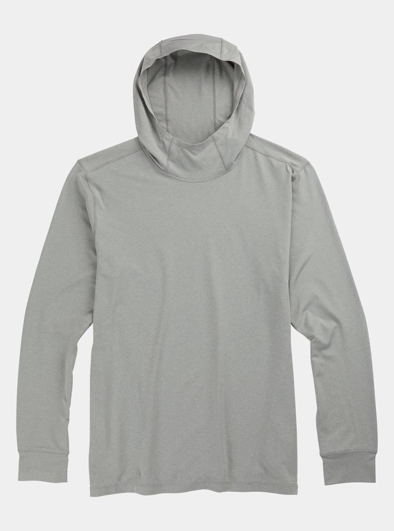 Grey Burton Multipath Essential Tech Pullover Men's Hoodies | NJSZDL395