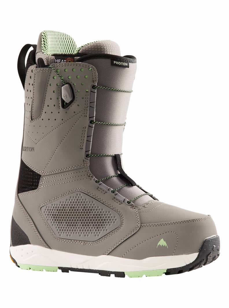 Grey Burton Photon Men's Snowboard Boots | OWSFDT369