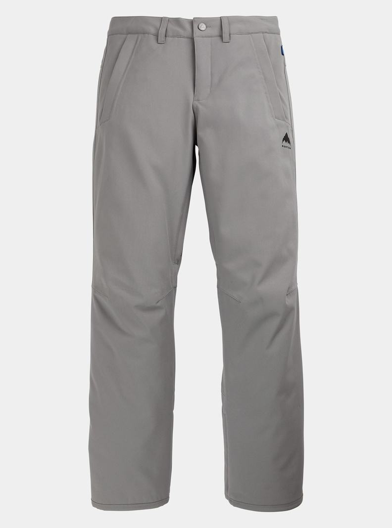 Grey Burton Society 2L (Short) Women's Ski Pants | NVQDLH764